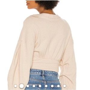 Free people fall for you tee/sweater